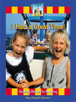 cover image of I Had a Great Time!